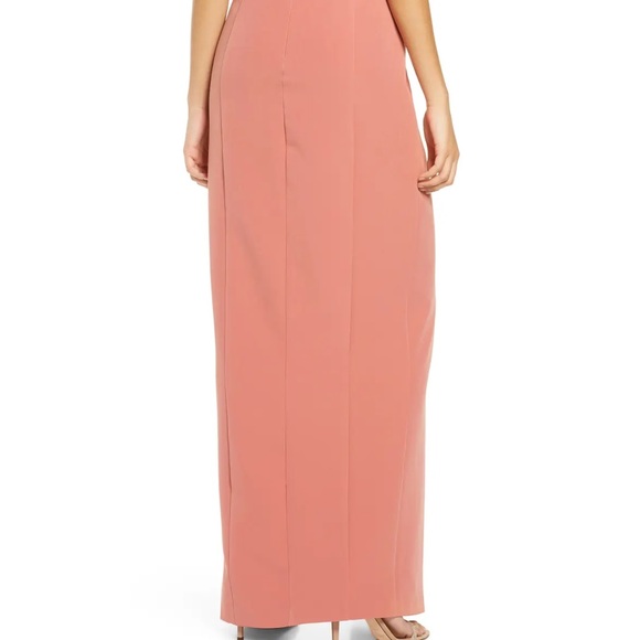 NWOT WAYF The Lenore One Shoulder Column Dress - Picture 5 of 15